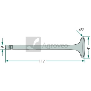 Zawór ssący 38060035 F183200210080