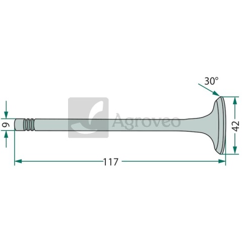 Zawór ssący 38060079 F384200210060, F285200210230