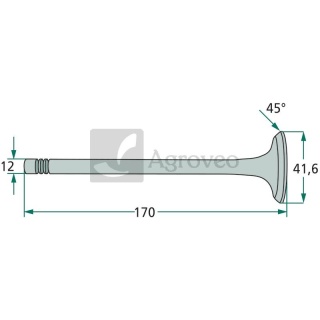 Zawór wydechowy 38004537 03369308