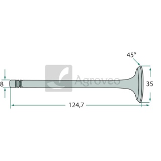 Zawór wydechowy 38004547 04170899