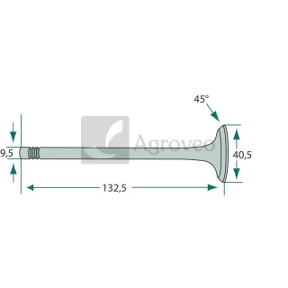 Zawór wydechowy 38015499 738944M1