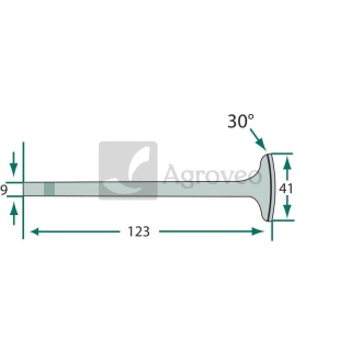 Zawór wydechowy 38015522 4222147M91