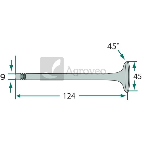Zawór ssący 8303142H041 3142H041