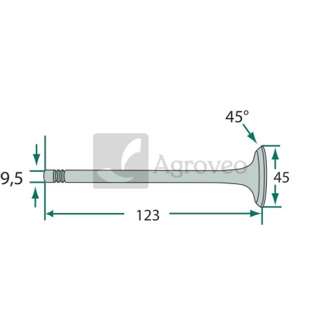 Zawór ssący 8303142L072 3142L072