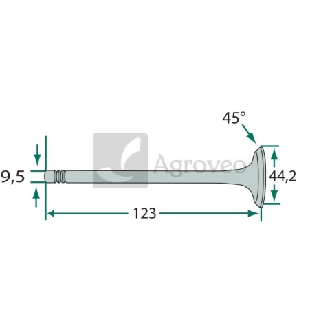 Zawór ssący 83031431315 31431315