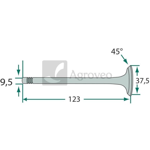 Zawór wydechowy 8303142A051 3142A051