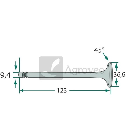 Zawór wydechowy 83031431881 31431881