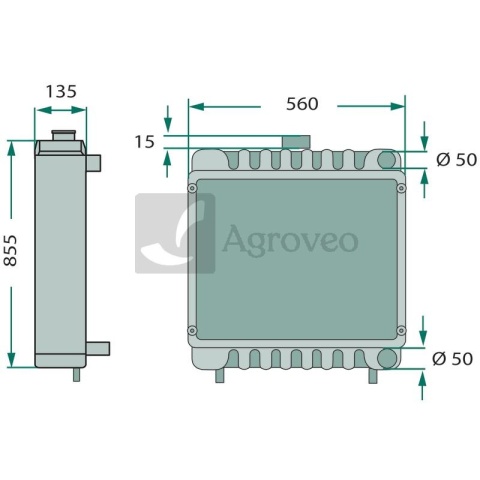 Chłodnica 74717135 82008037, 82013306
