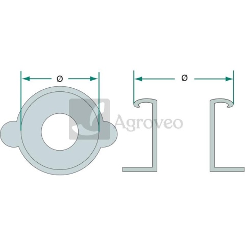 Korek wlewu chłodnicy 74712271 AT173610