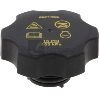 Korek wlewu chłodnicy 74712540 RE312969