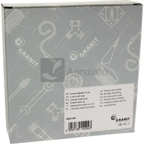 Pierścień uszczelniający wału korbowego 38021091 190003074473