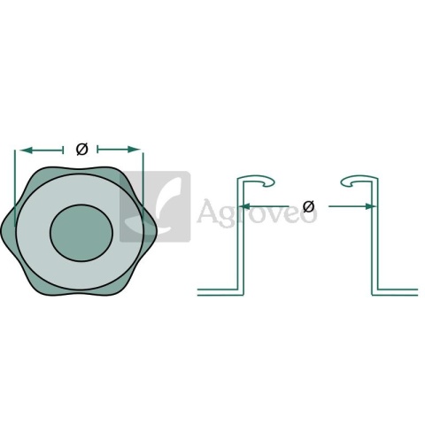 Korek wlewu paliwa 38008068 E9NN9030AB, 81874137