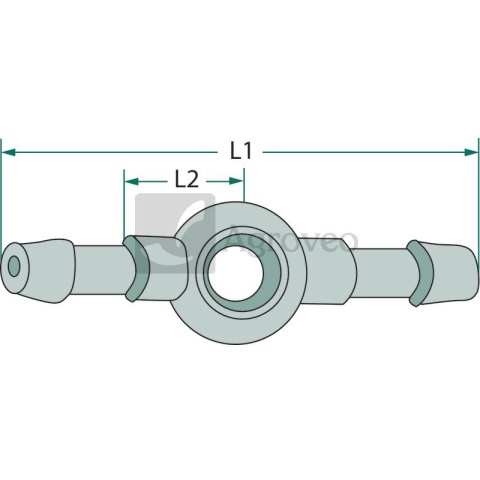 Złączka oczkowa, podwójna 374203508