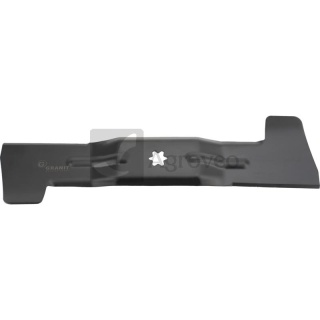 Nóż kosiarki lewy 470mm fi 6mm gwiazda MTD, Yard Man, Gutbrod 742-0673, 742-0659, 742-04021