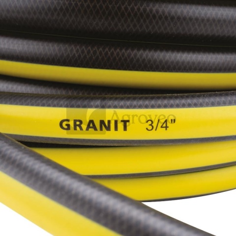 Wąż do wody ogrodowy 50m 3/4" GRANIT BLACK EDITION 7540000083