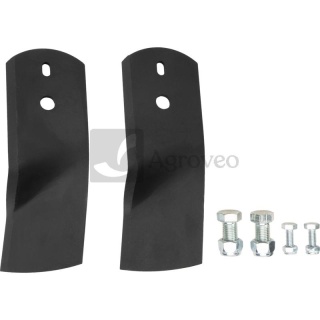 Nóż 170mm fi 11,5x6,5mm 2szt. STIGA 1134-9063-01, 1134-4475-01