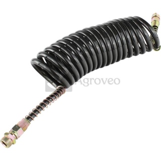 Przewód pneumatyczny spiralny M22 czarny 5m przyczepy D-47/D-50 6050/22-224/0